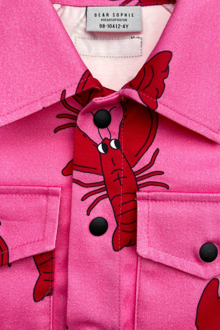 Lobster pink light jacket