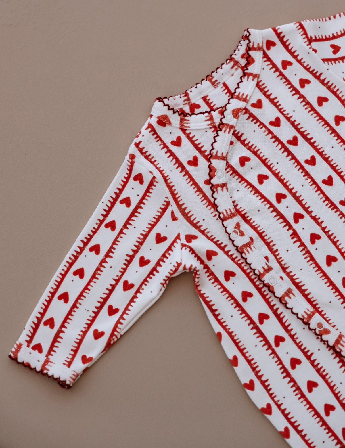 Double breast heart jumpsuit