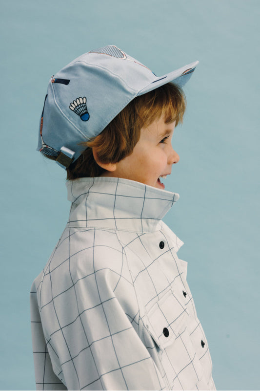 Tennis blue cap