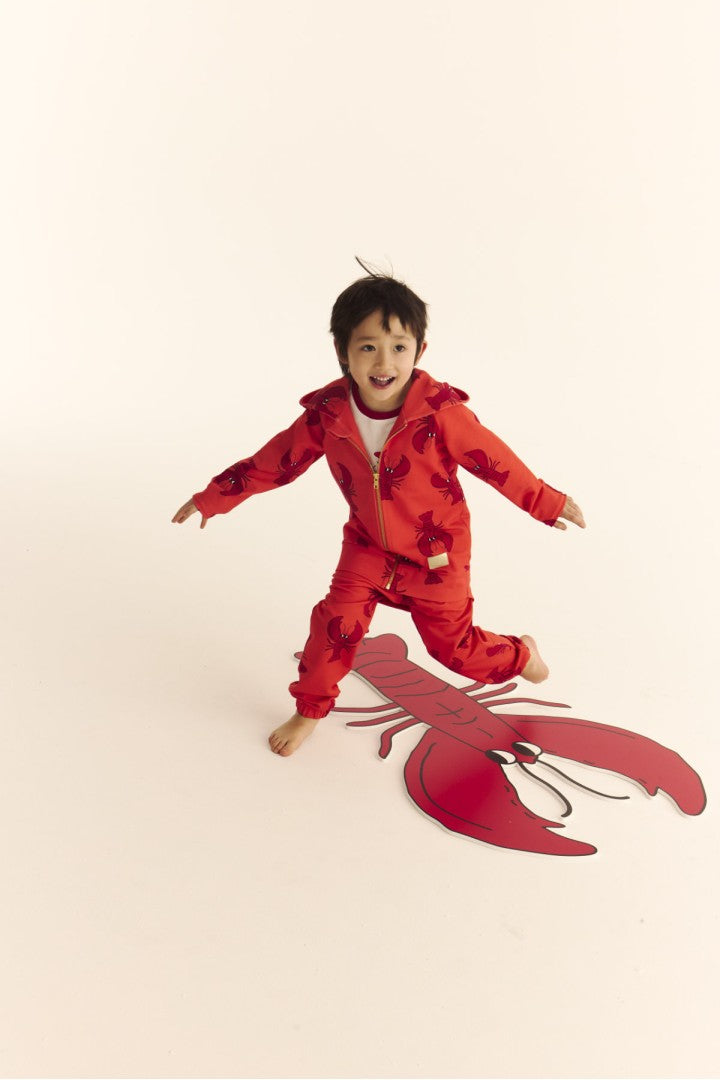 Lobster red hoodie