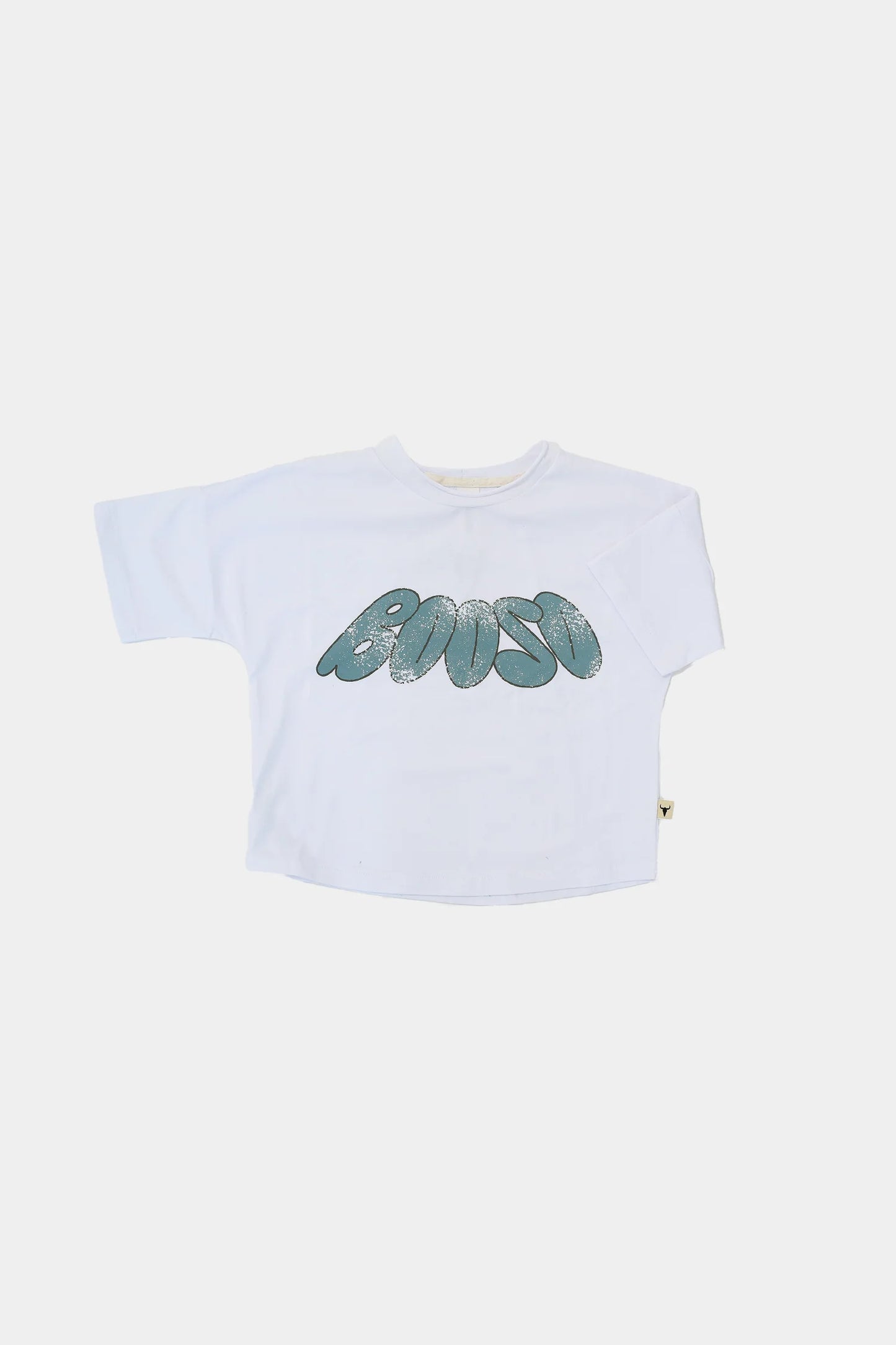 Green bison tee