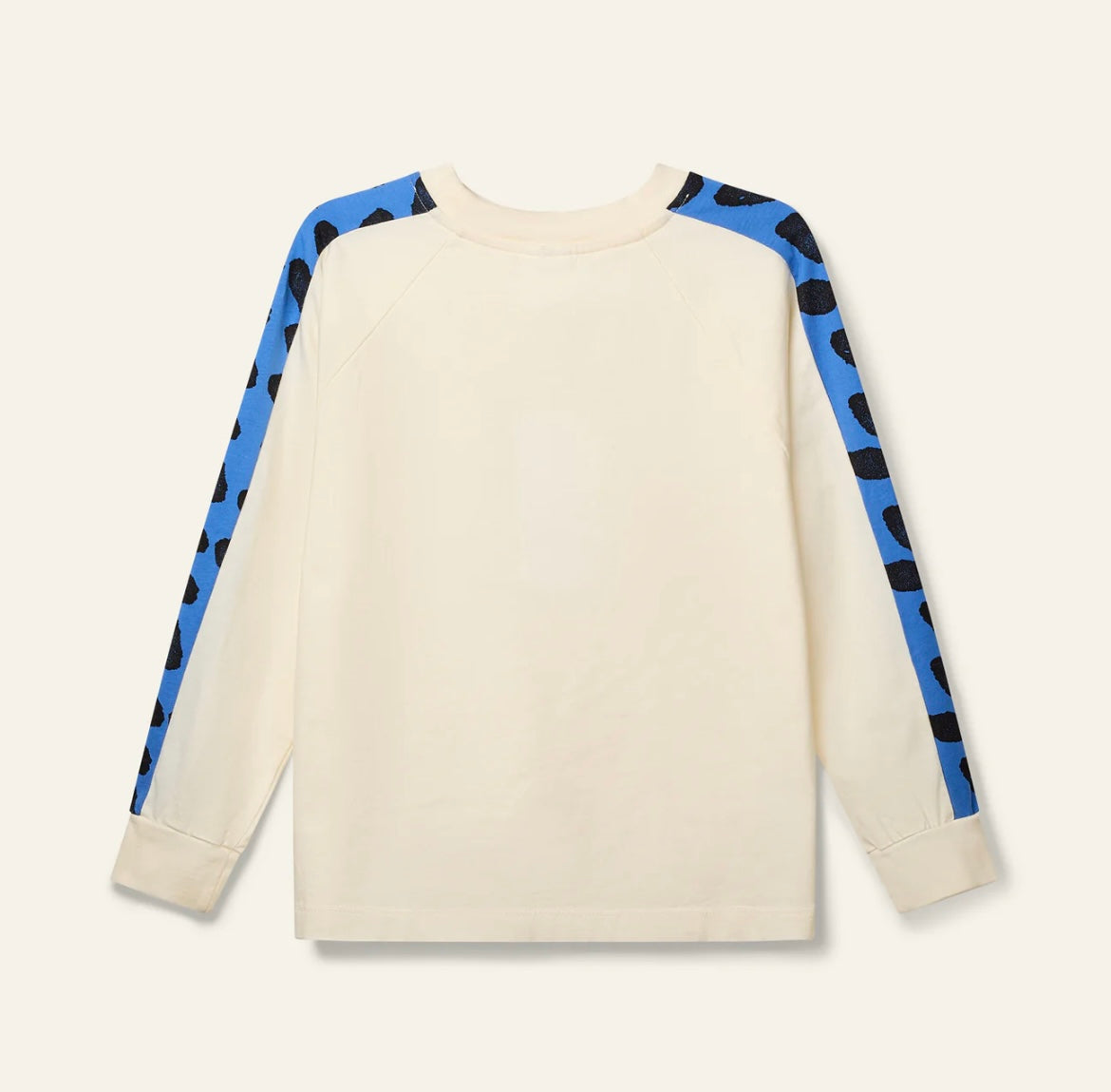 Dash tee cream/blue