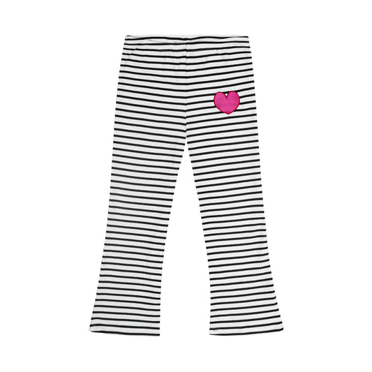 Hearts stripe flares