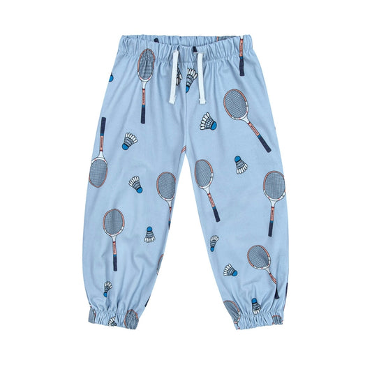 Tennis blue loose pants