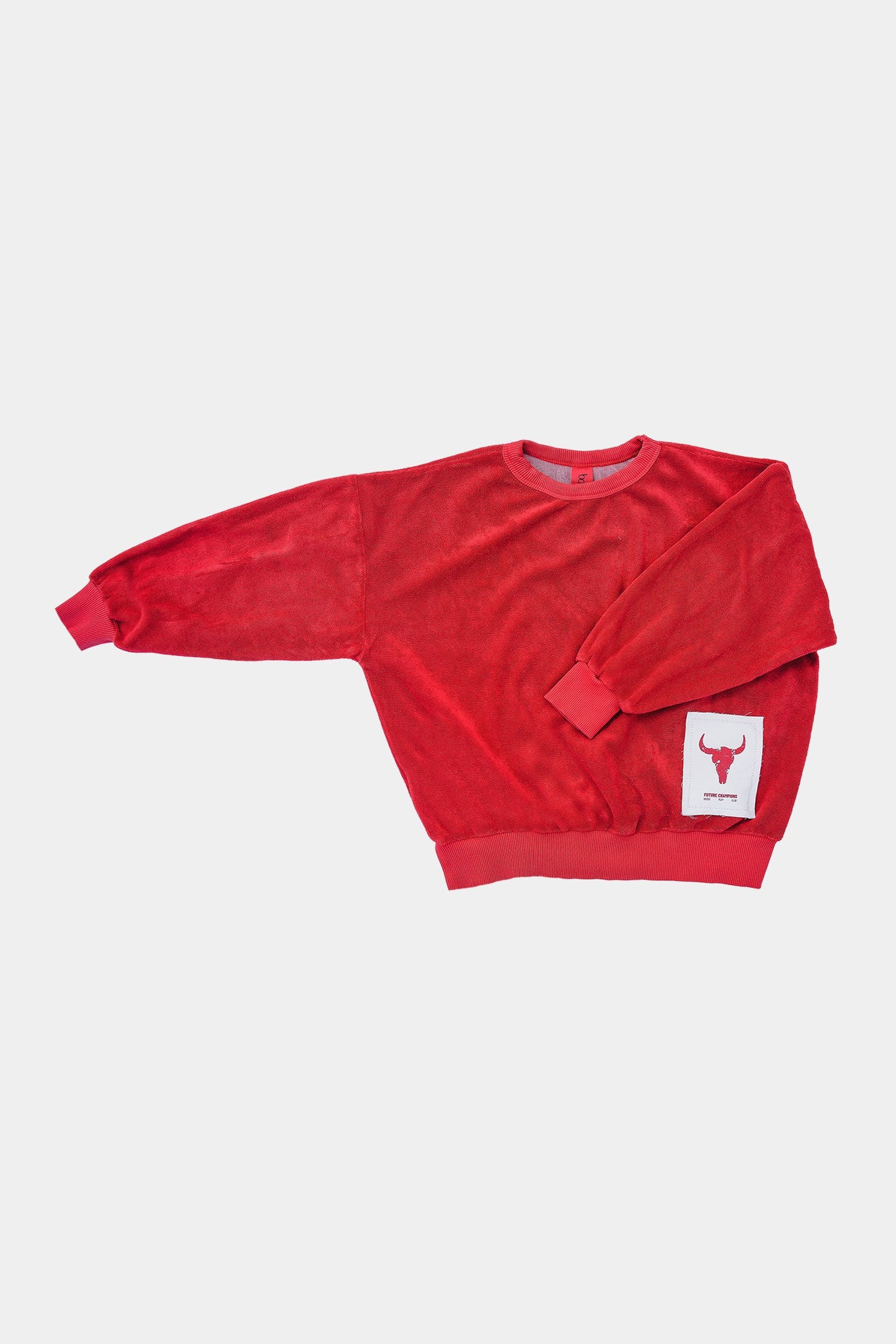 Frotte red sweatshirt