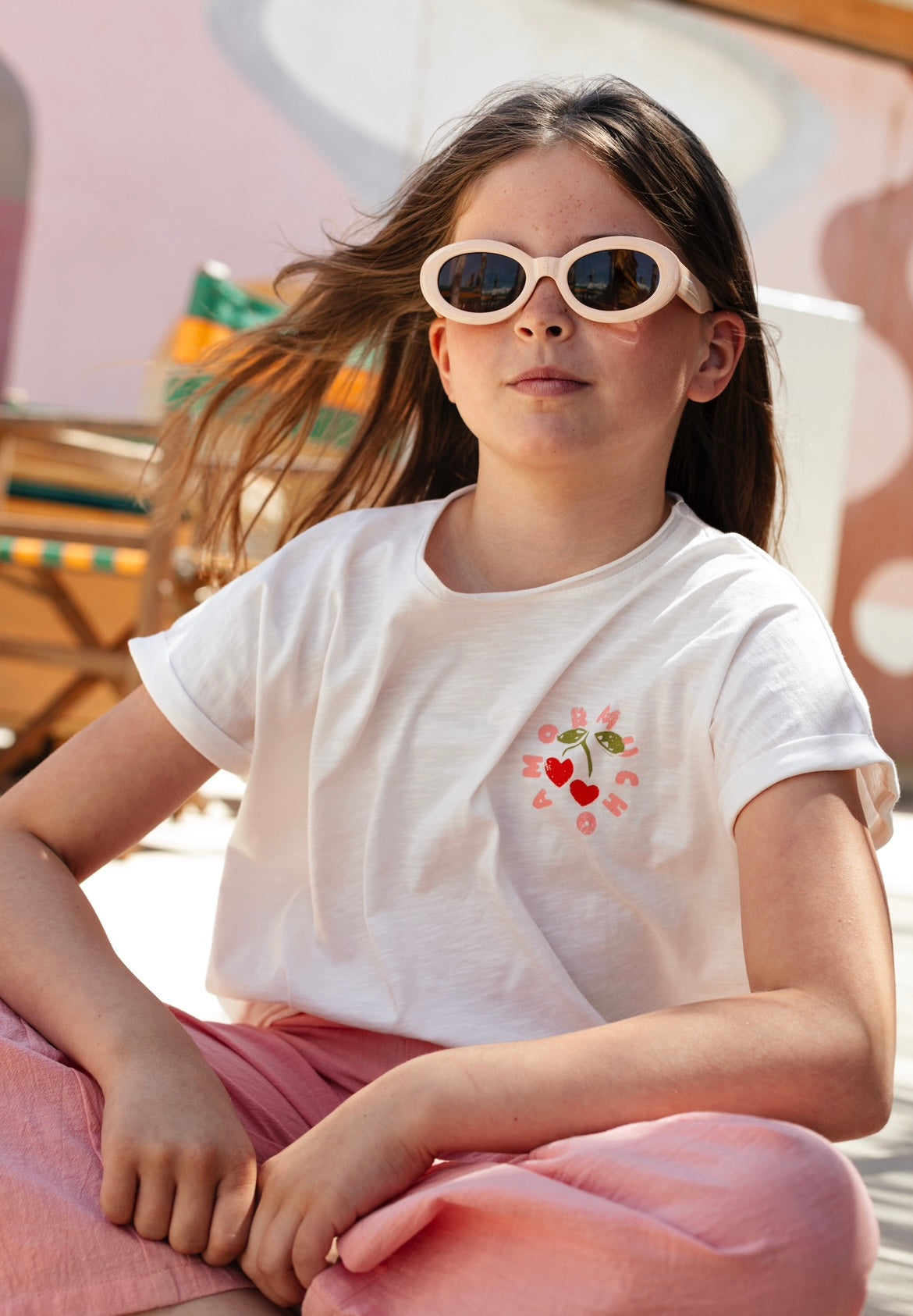 AM Sunny amor mucho T-shirt