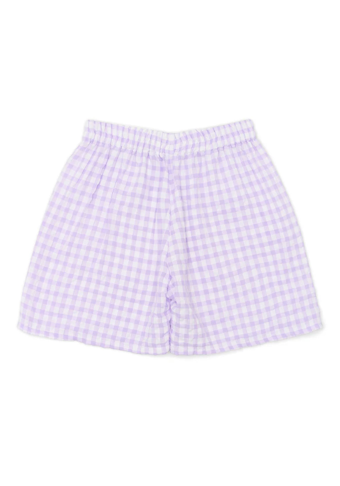 Ghingham short lilac