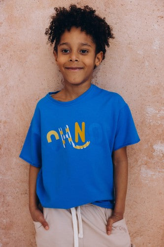 Ocean blue t-shirt