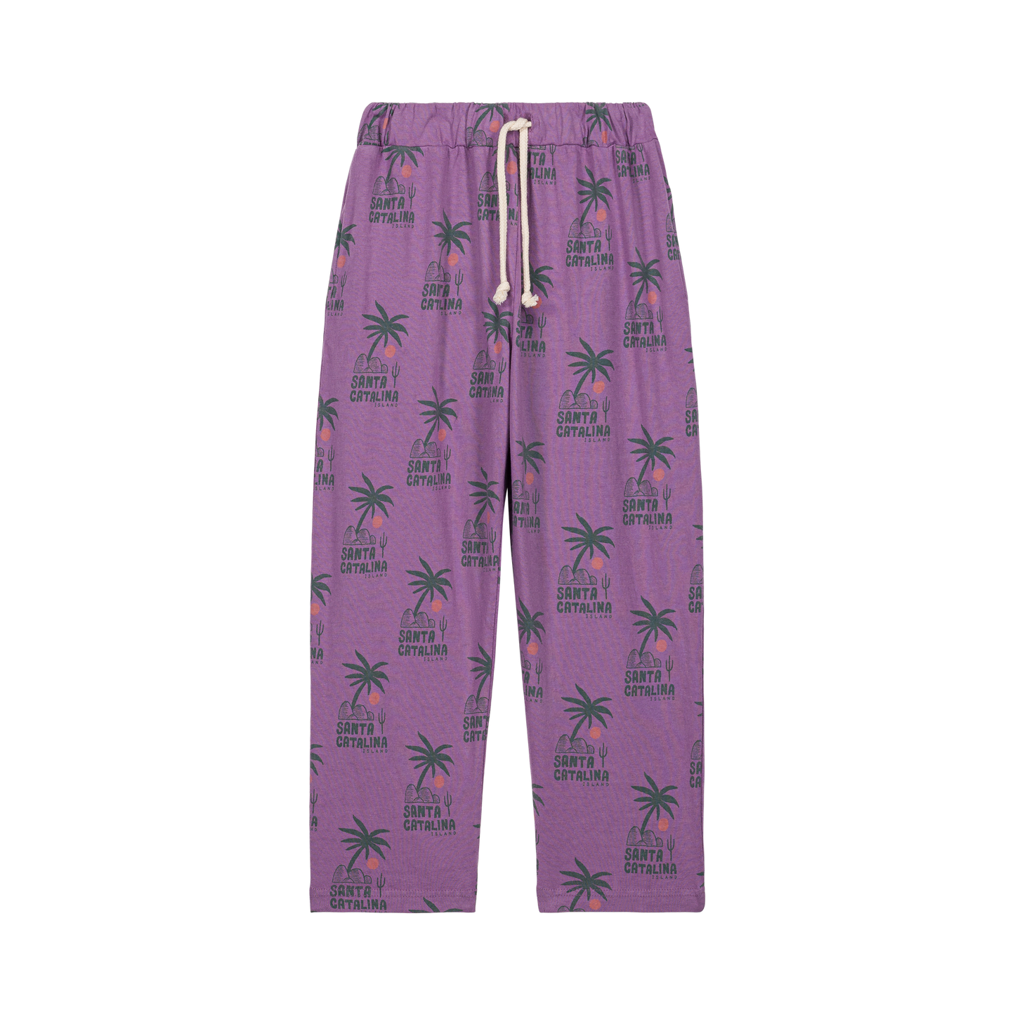 Set Green/purple Palms