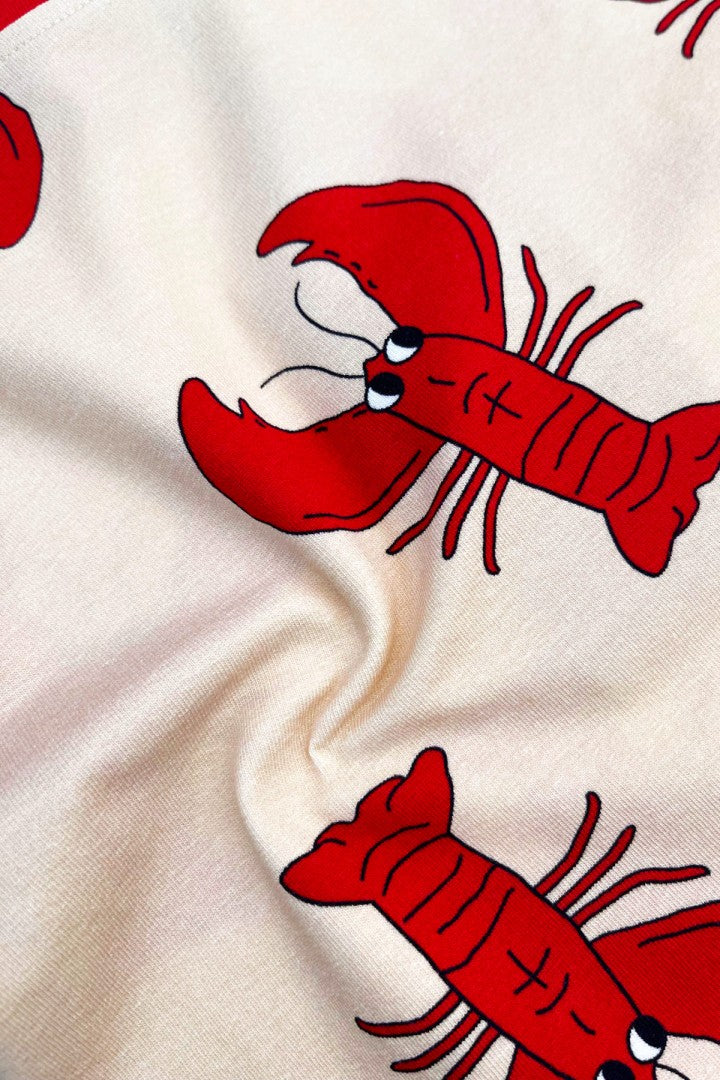Lobster light summer dress