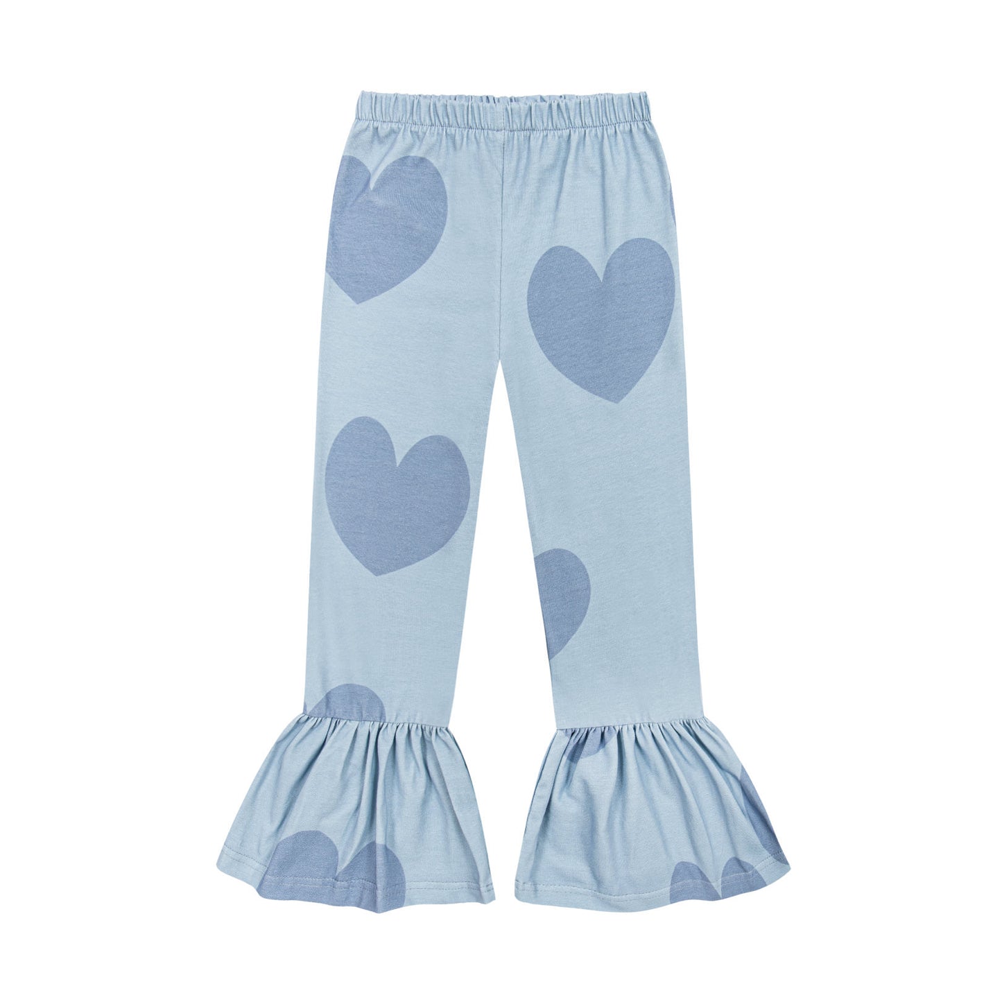 Hearts blue funky pants