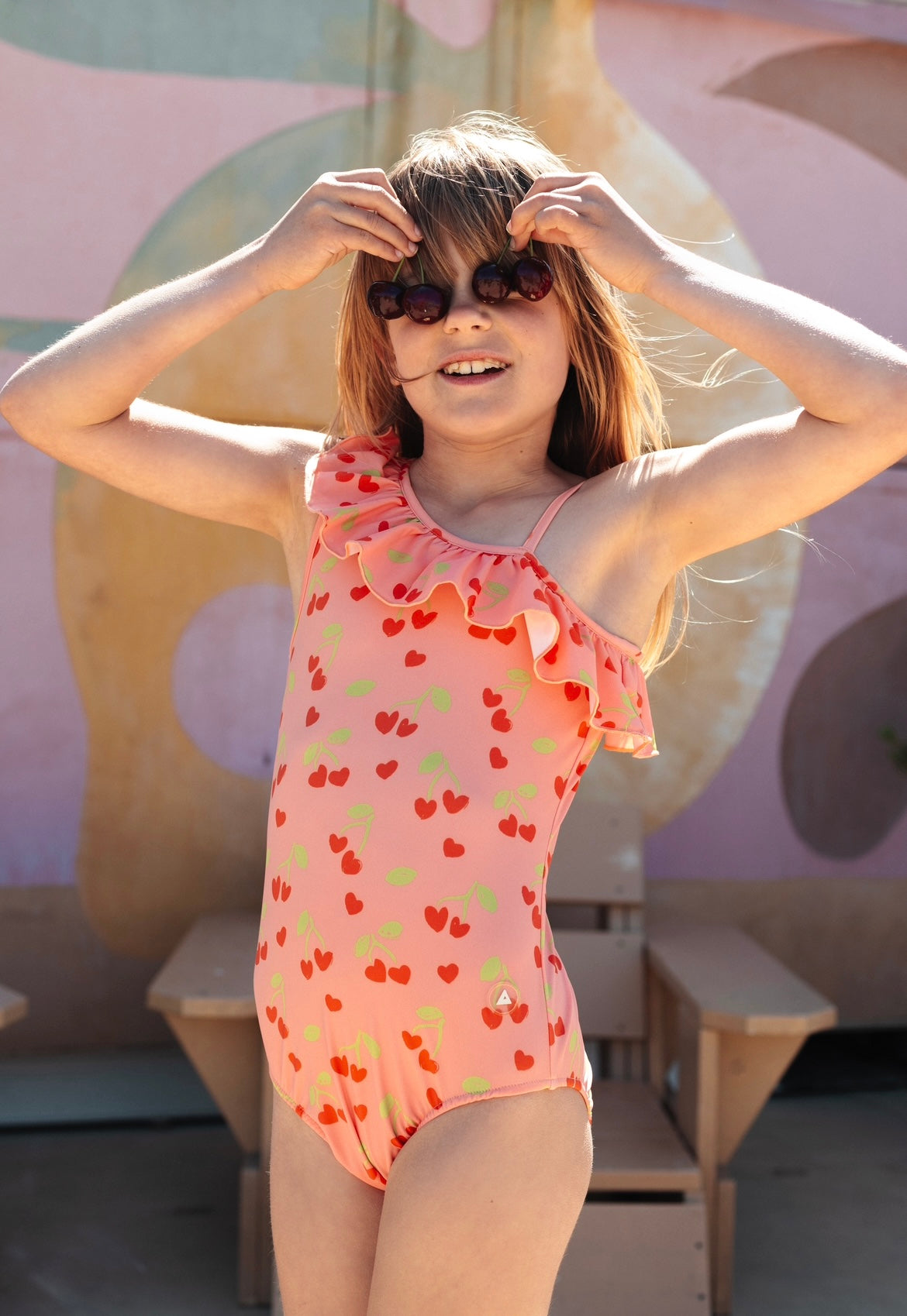 AM Suusie cherry swimsuit