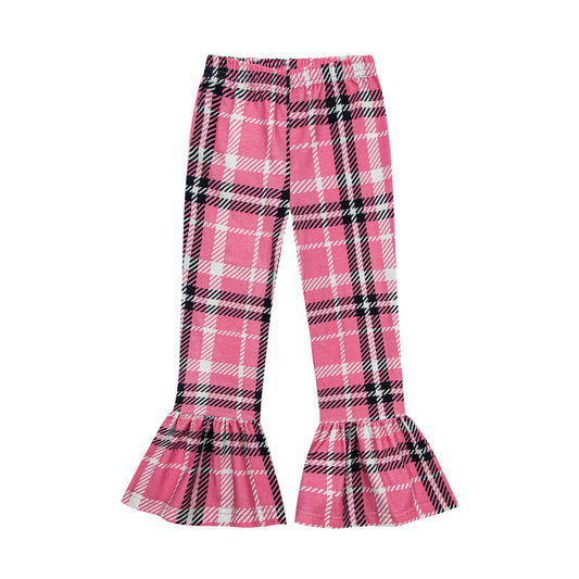Checker pink funky pants