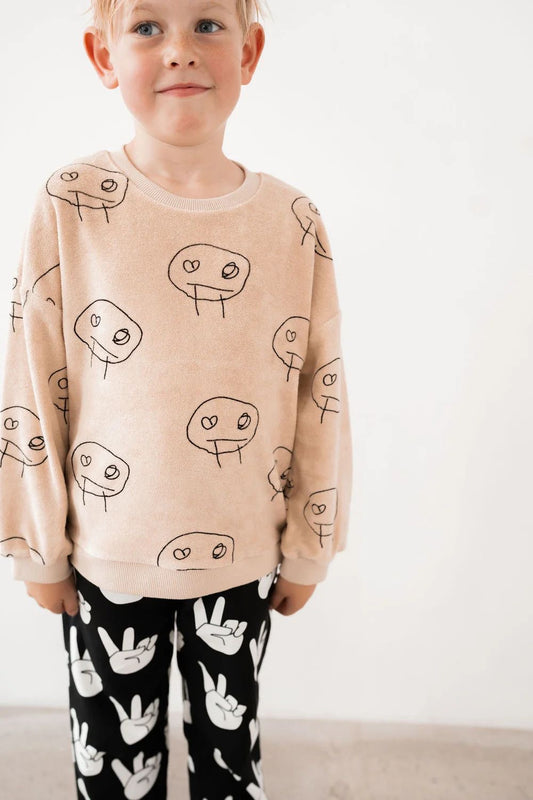Freds face kids sweatshirt