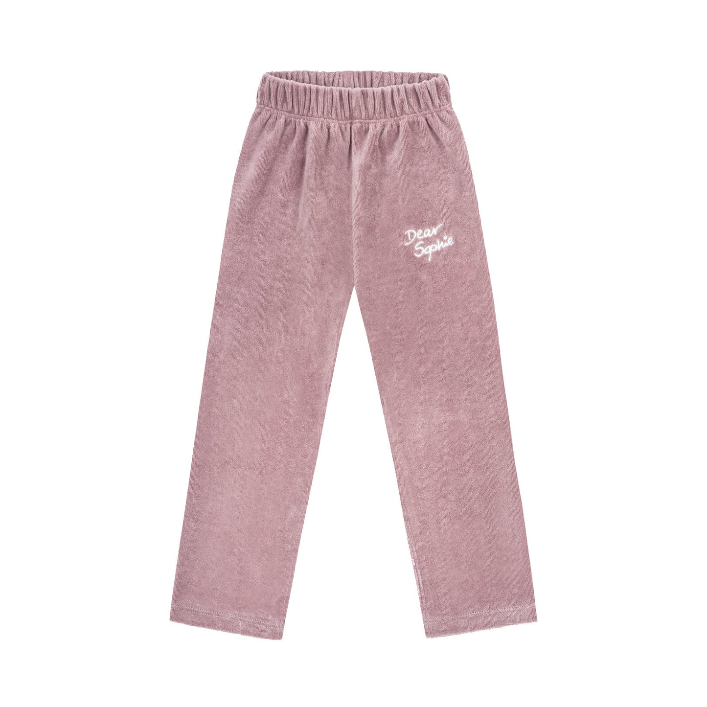Hearts lilac velvet leggings