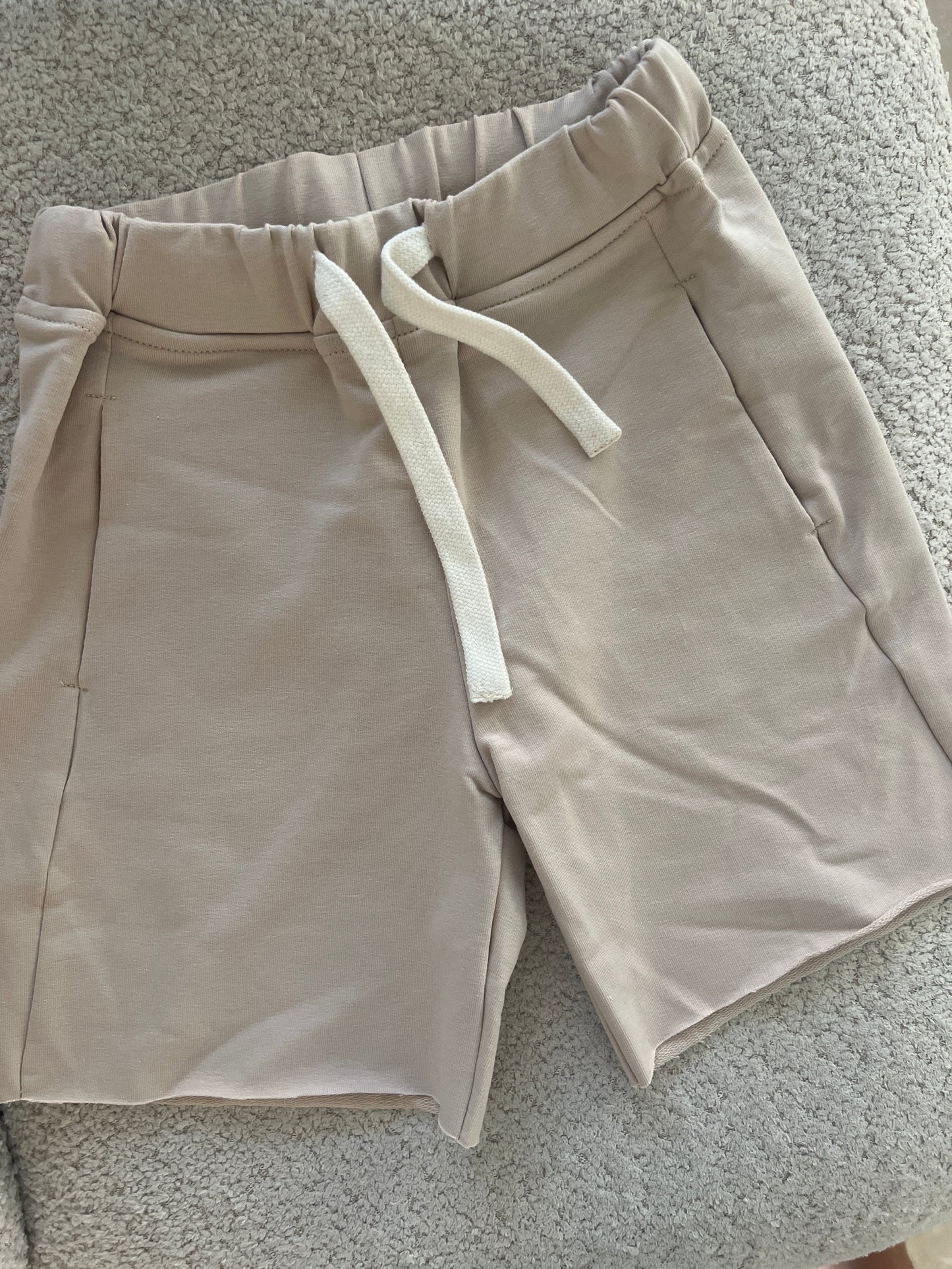 Sand beige shorts