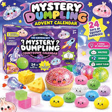 Mystery dumpling countdown calendar
