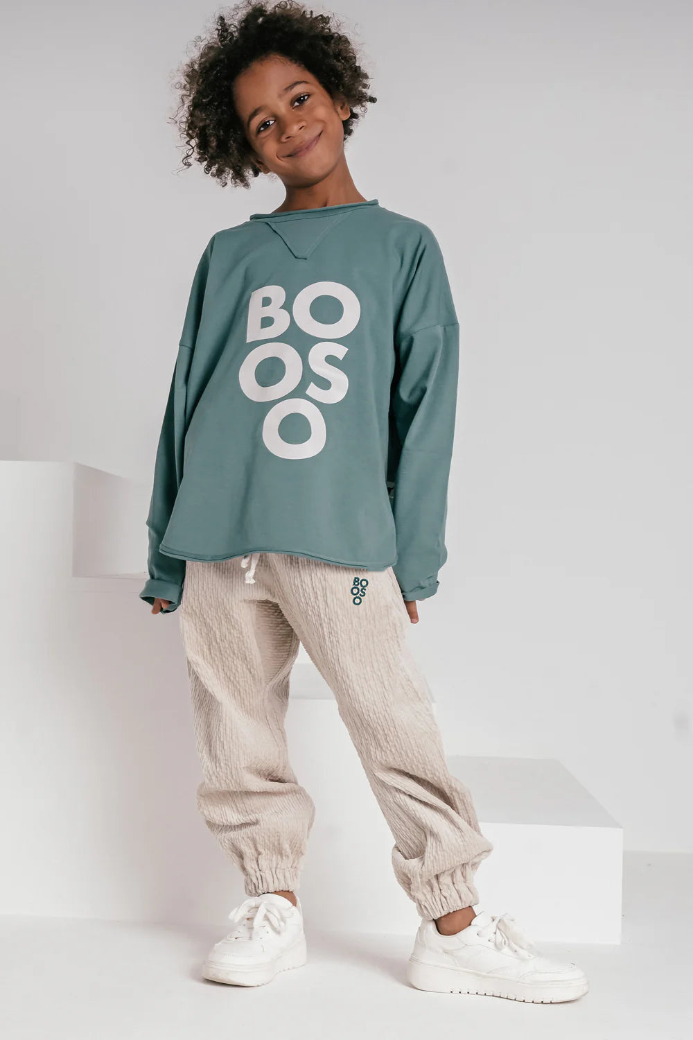 Courduroy beige pants