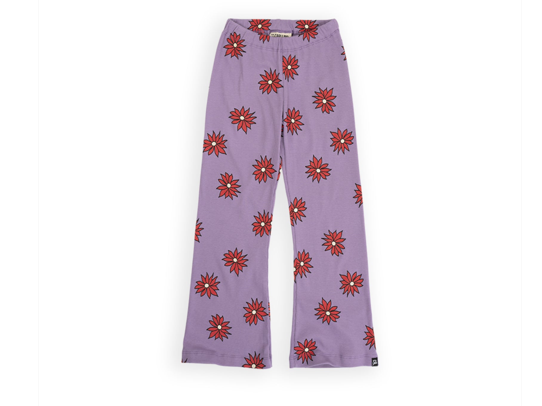 Dahlia Flared Pant - Light Aloe Grey