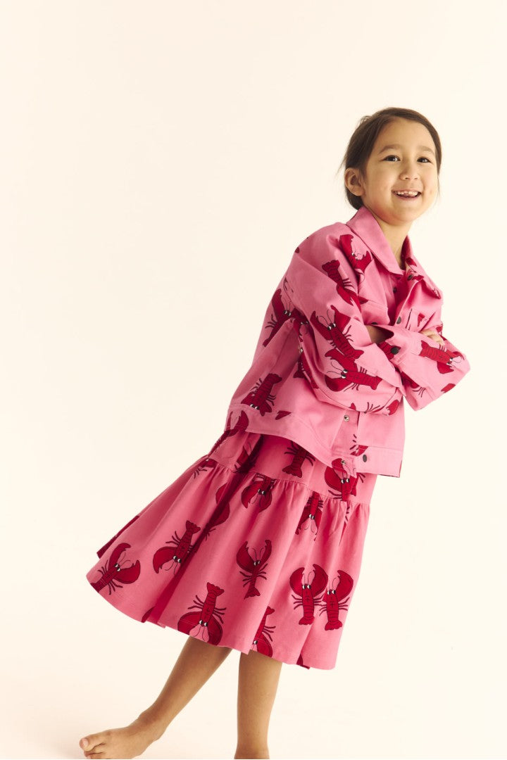 Lobster pink light jacket