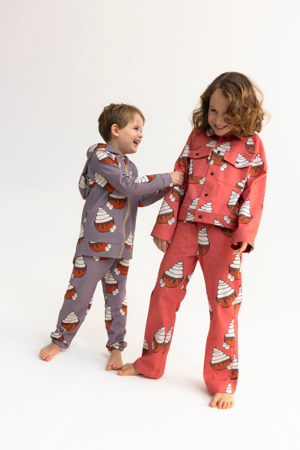 Chocolate red brick pants