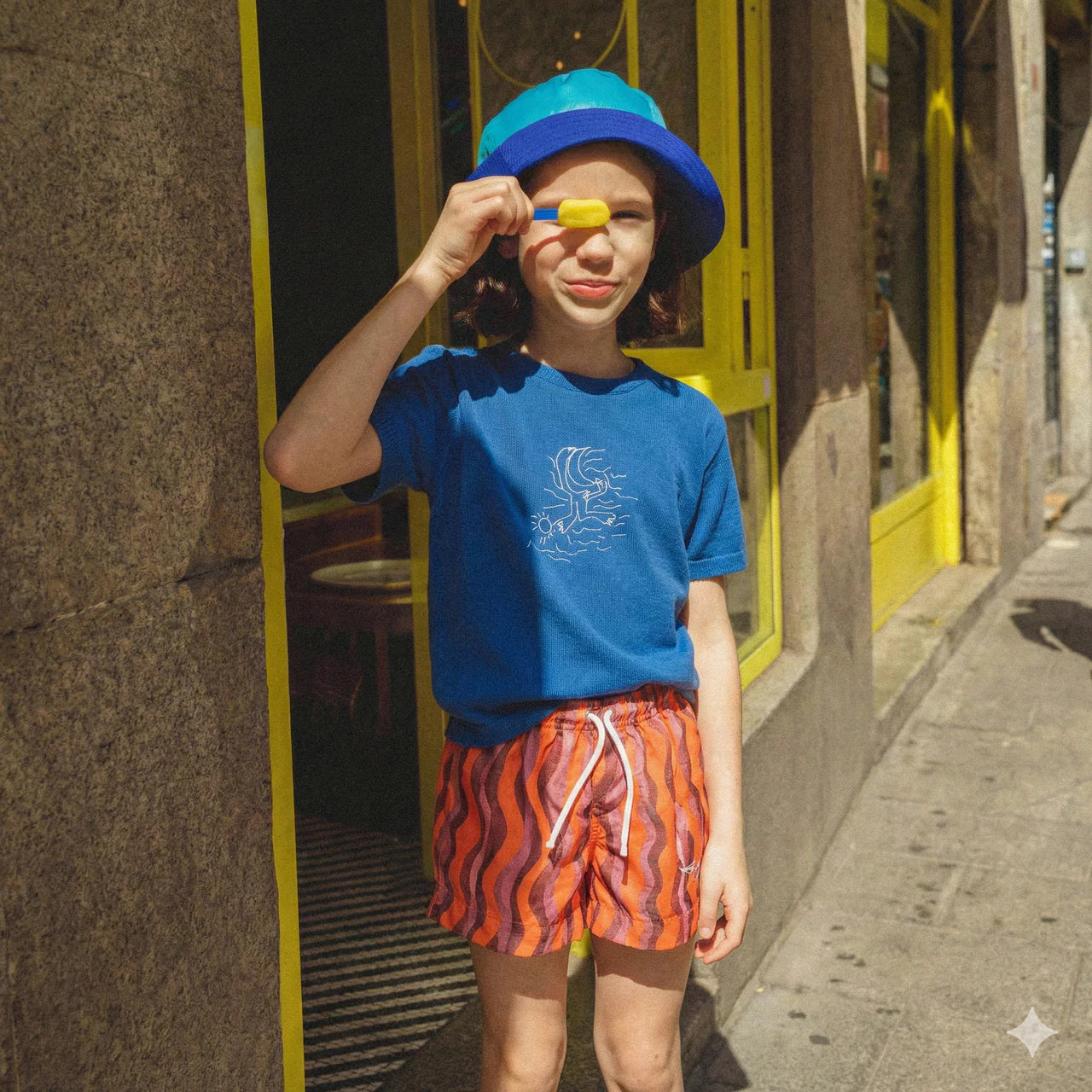 Tangerine flow swimzers