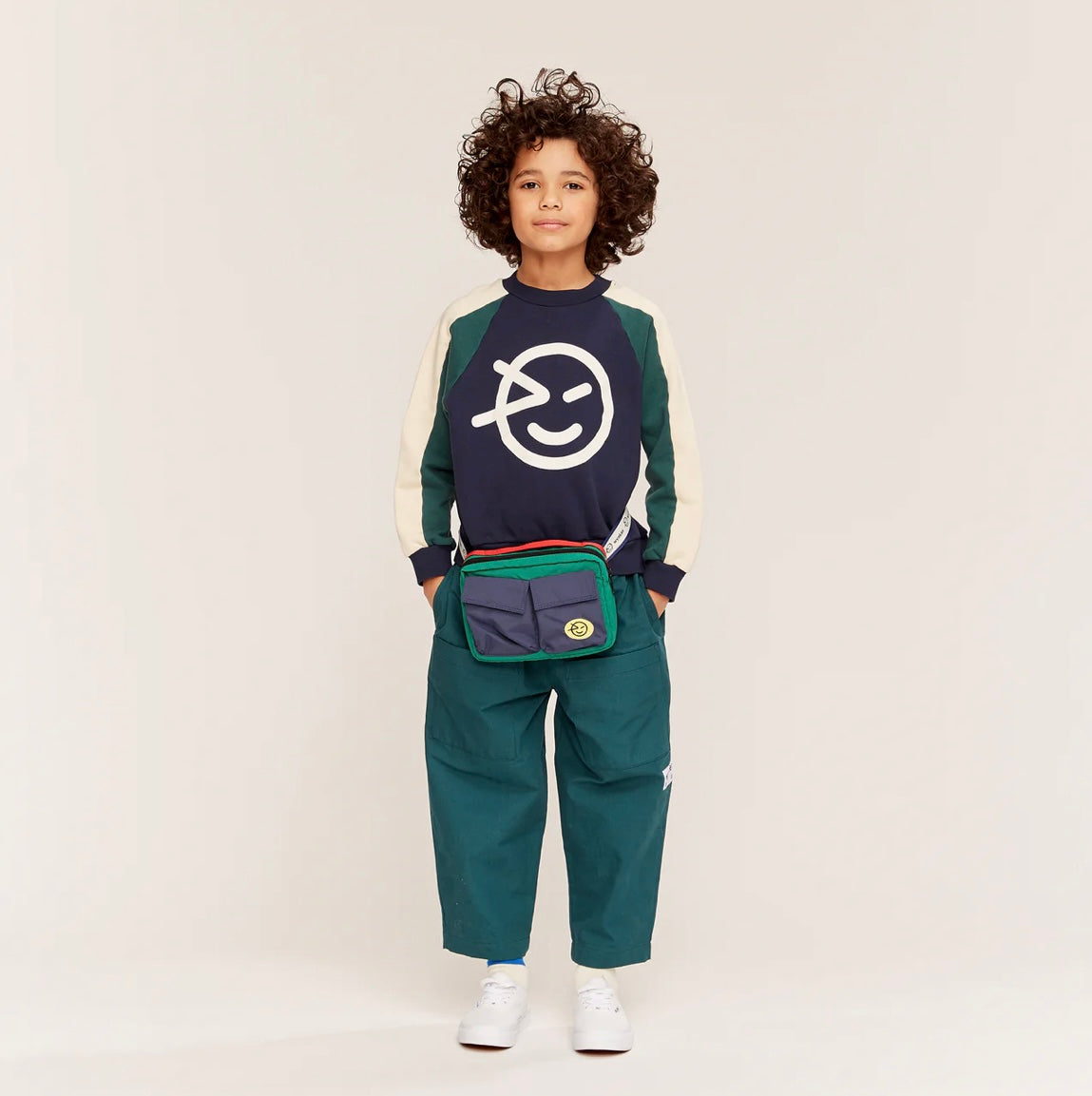 Wynken panel sweater