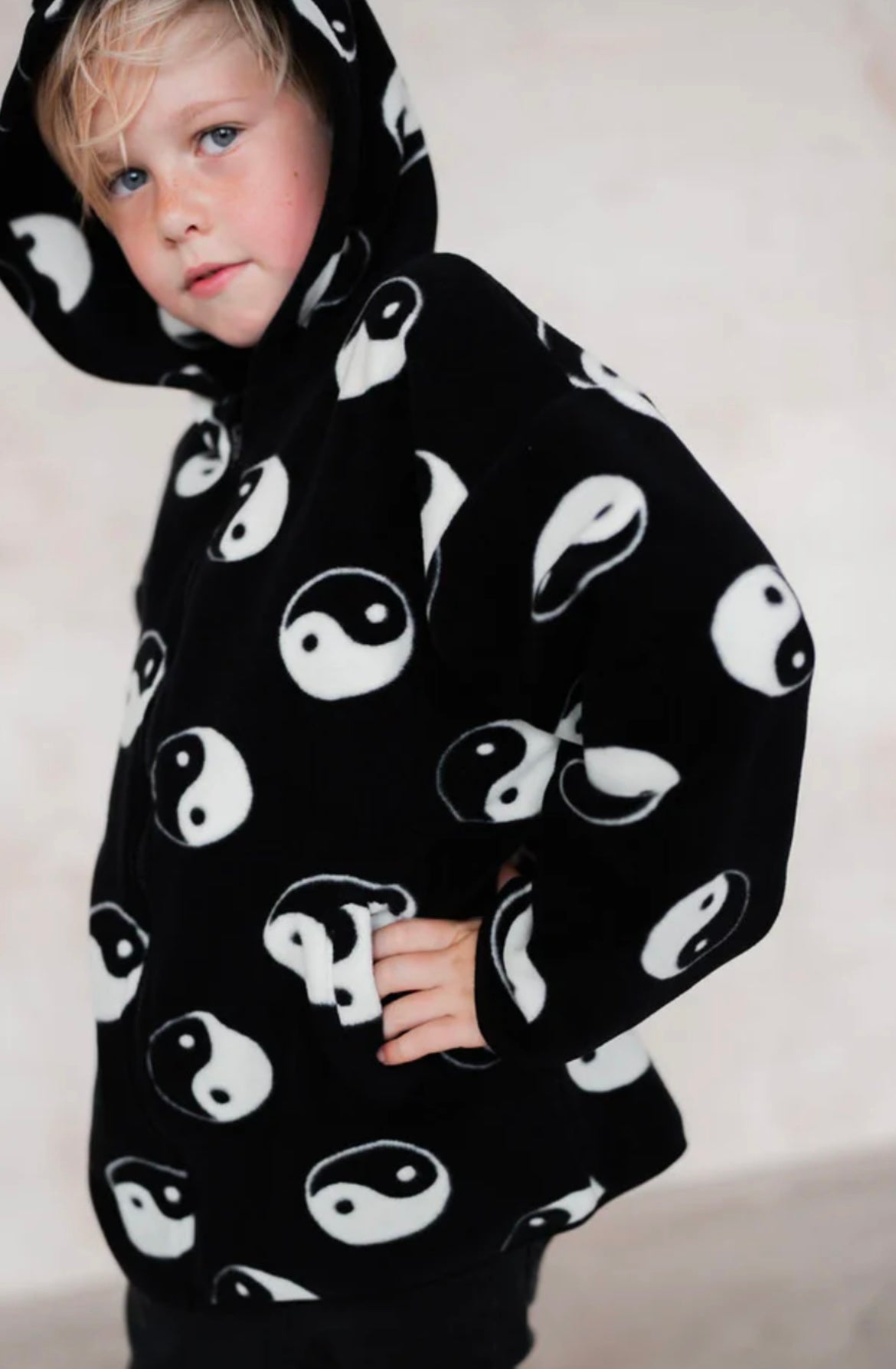 Yin yang hoodie