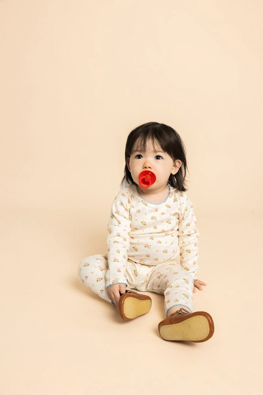 Fresa set in soft pink poppy