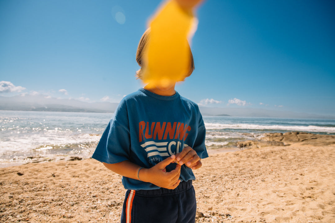 Tee dylan blue running