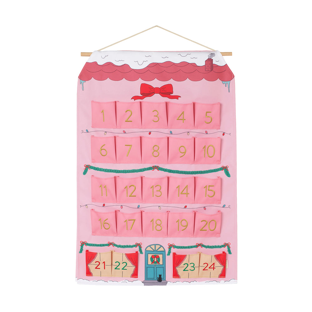 Christmas dollhouse reusable advent calendar