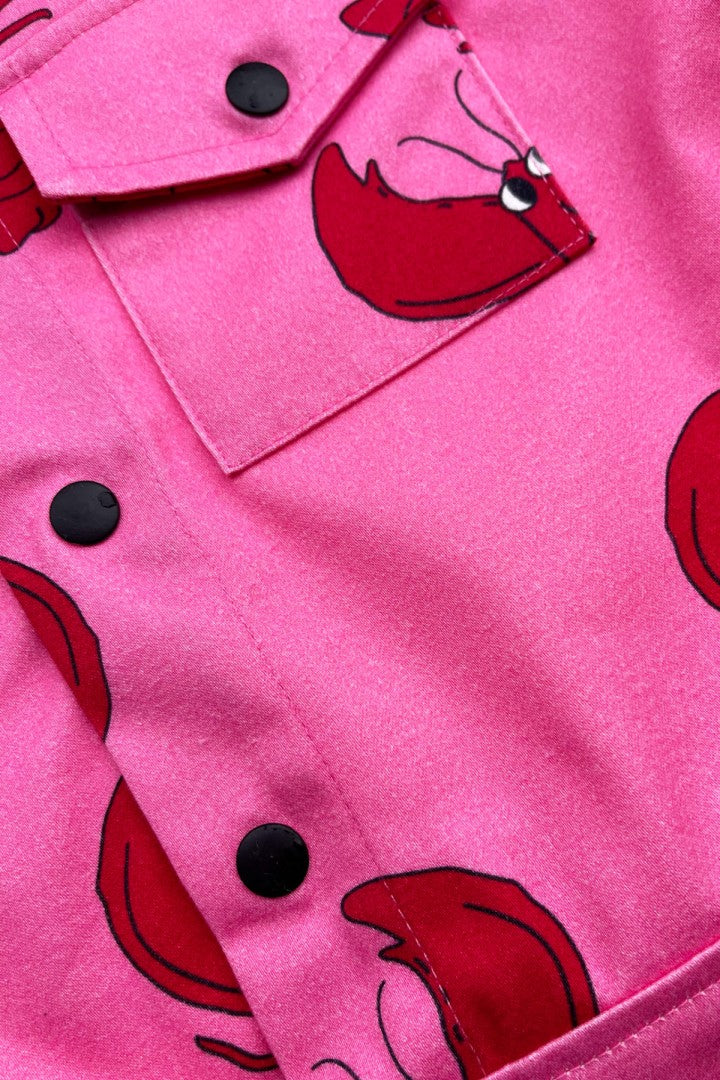 Lobster pink light jacket