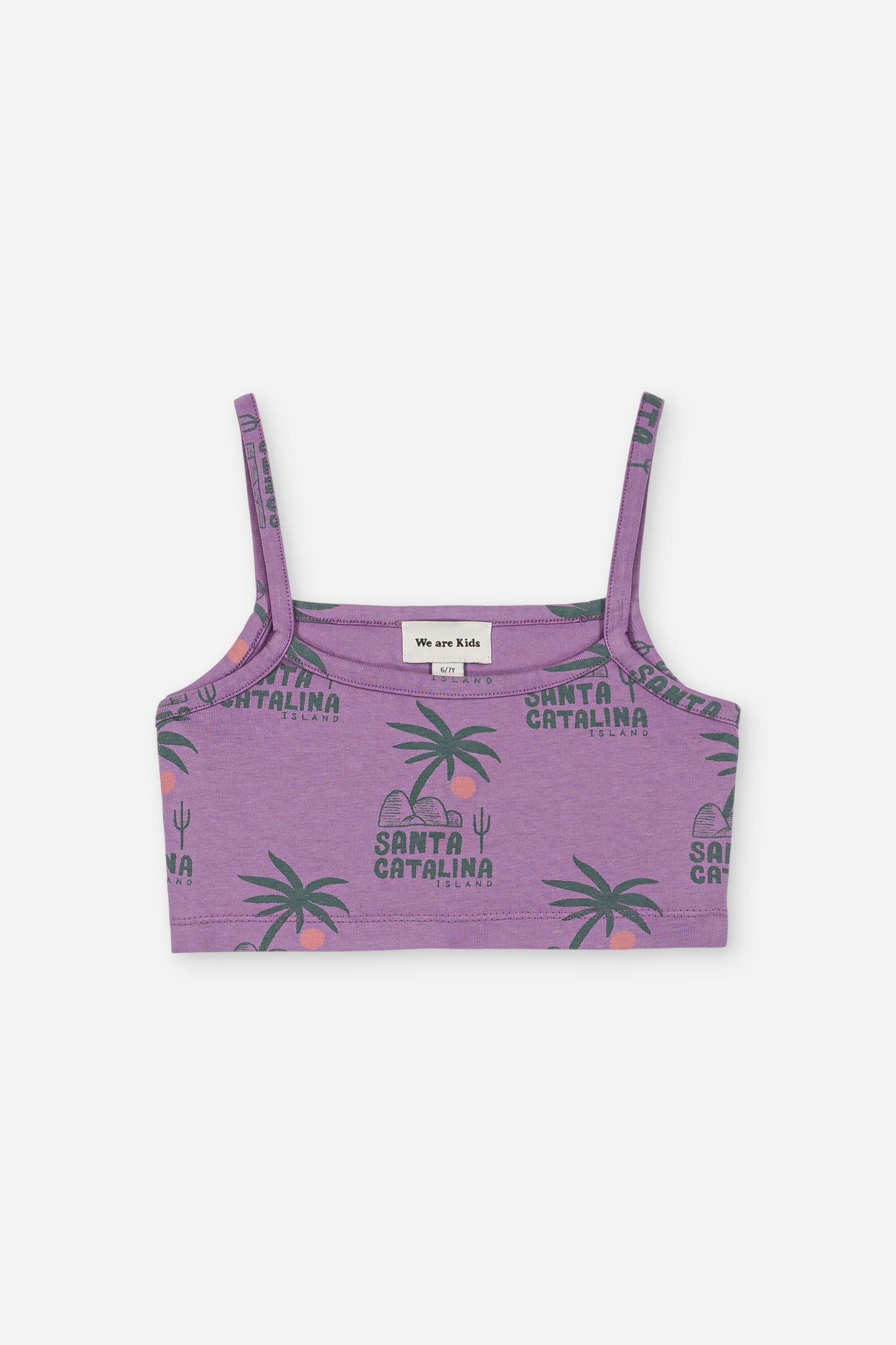 Set Green/purple Palms