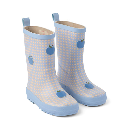 Misty Rainboots in apple ghingham