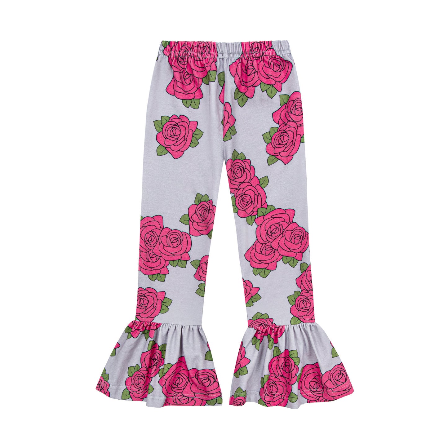 Roses violet funky pants