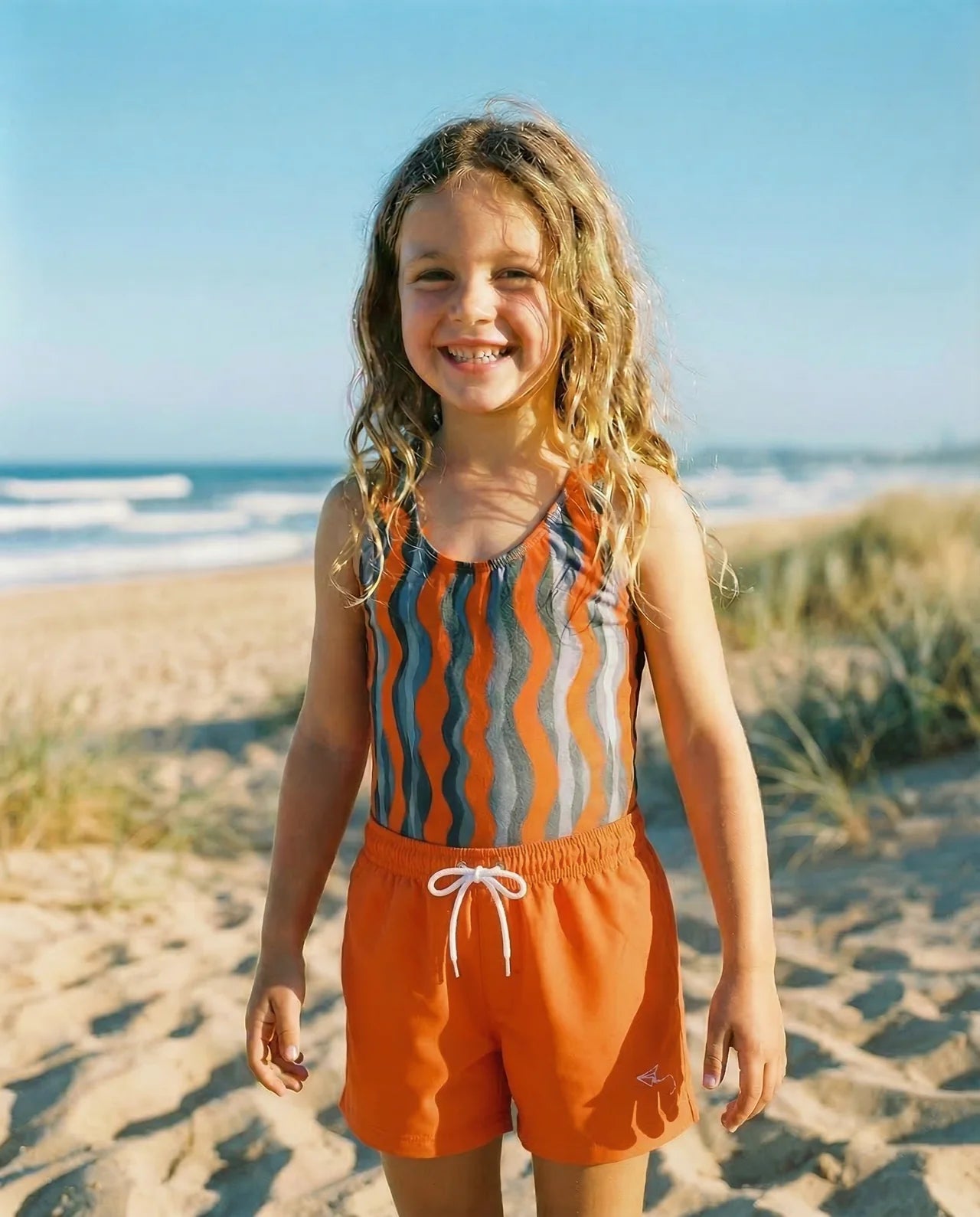 Wavy days girls swimzers