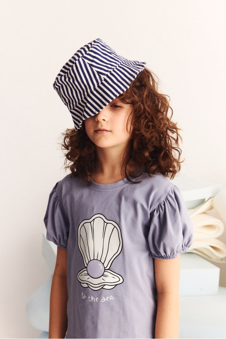 Shell violet puff tshirt