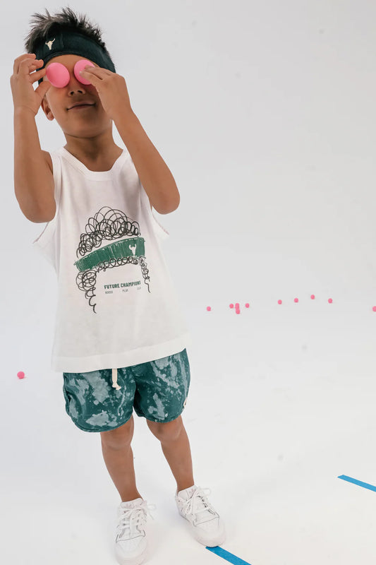 Ocean green shorts