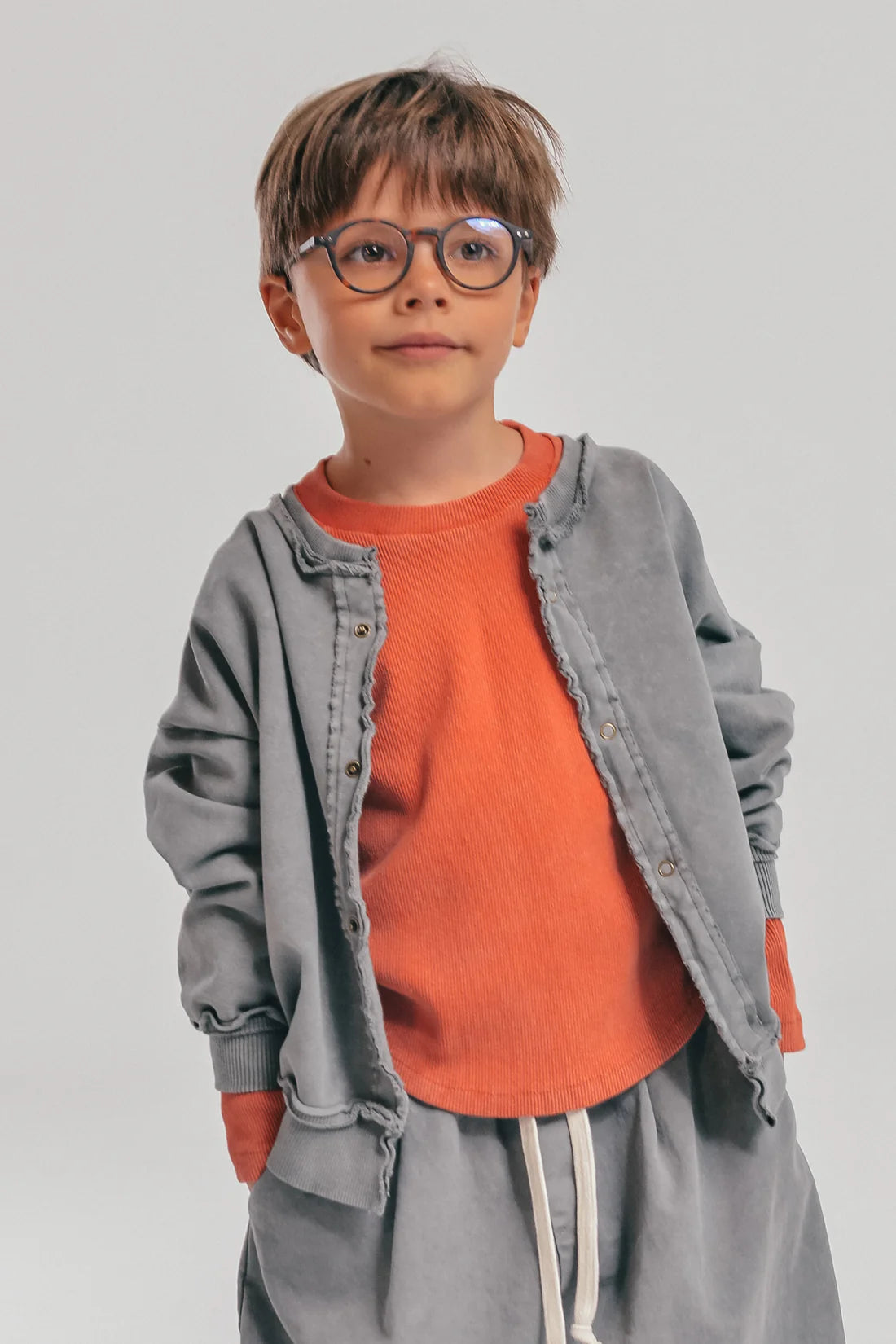 Vintage steel cardigan