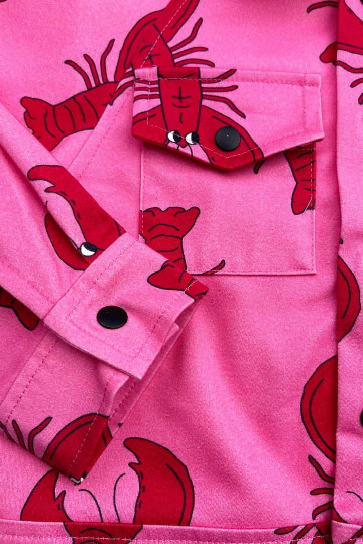 Lobster pink light jacket