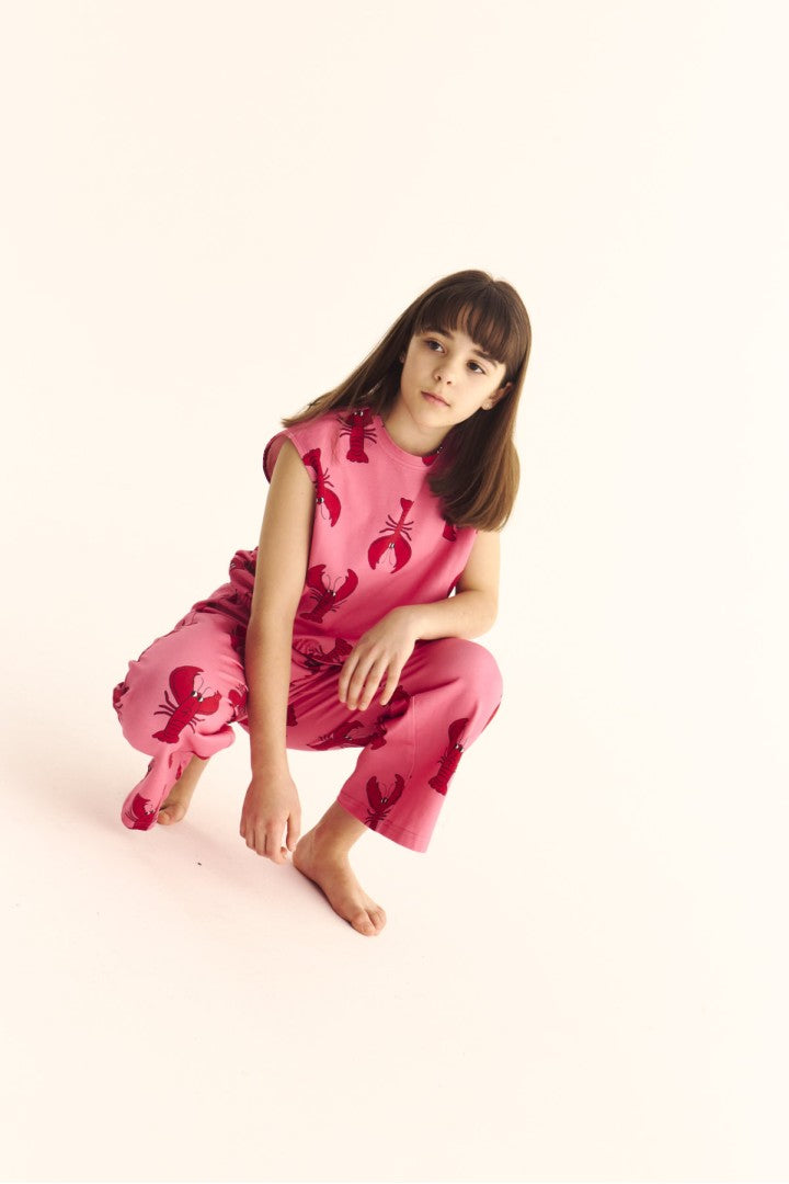 Lobster pink cullotes