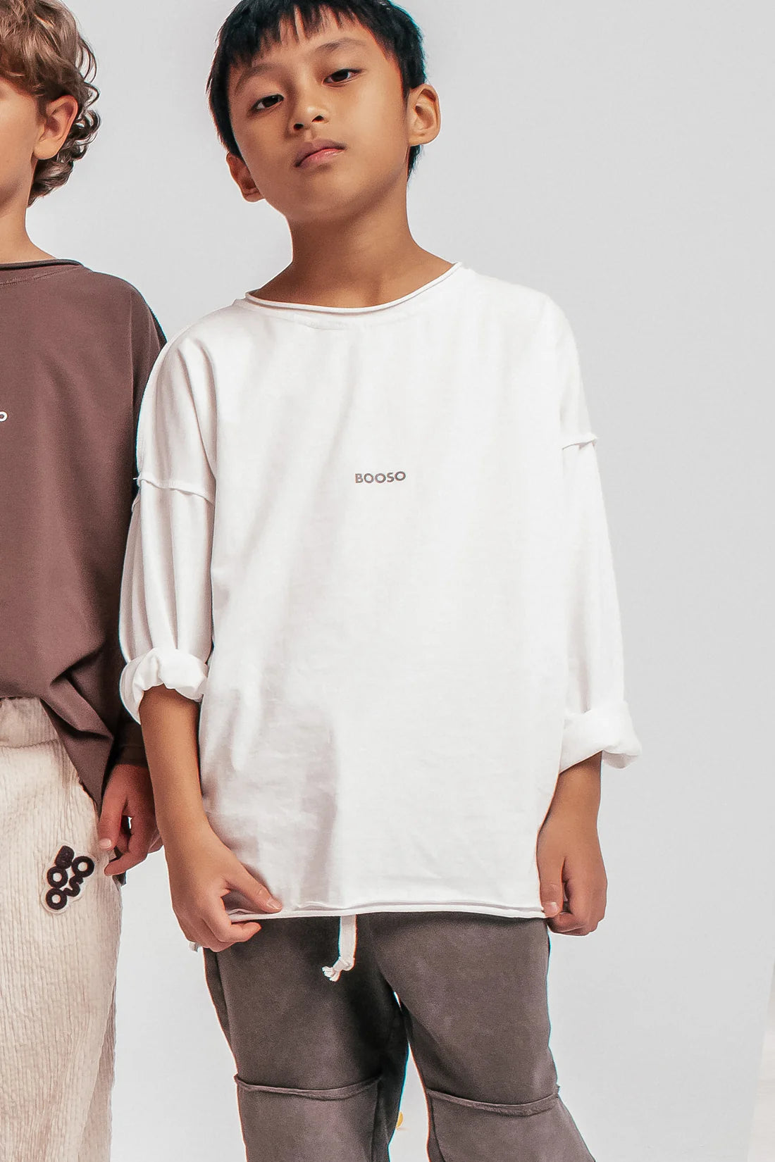 Boxy longsleeve ecru