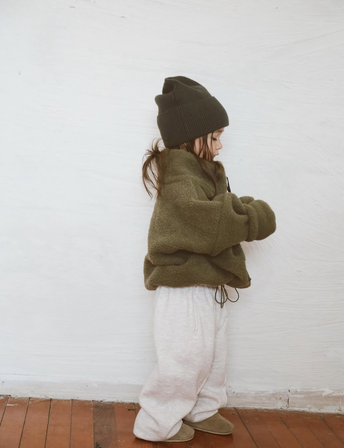 The teddy sweater jacket