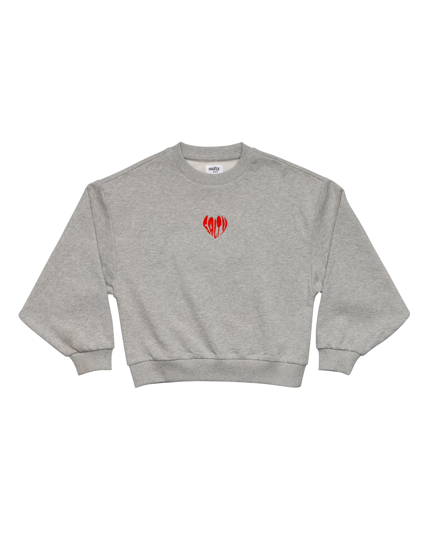 Salty sweater hearts Grey