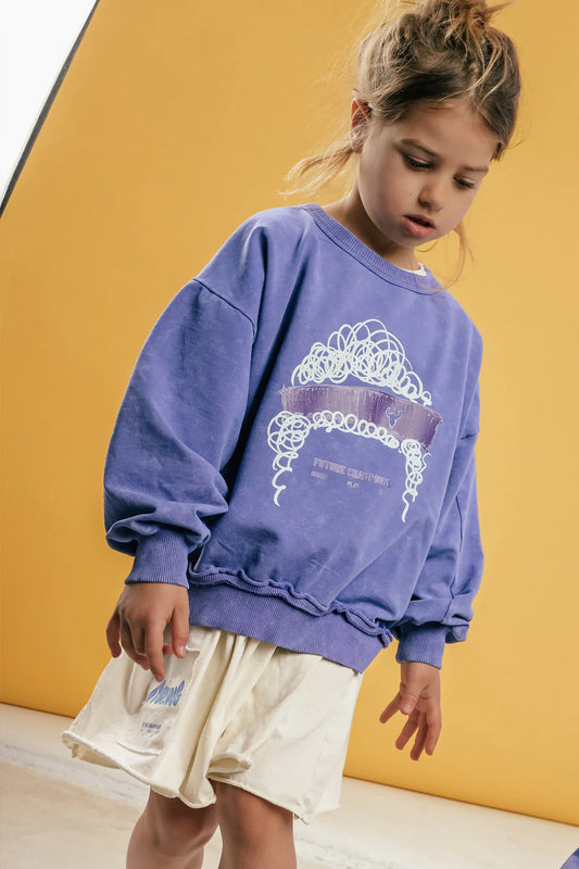 Vintage purple sweatshirt