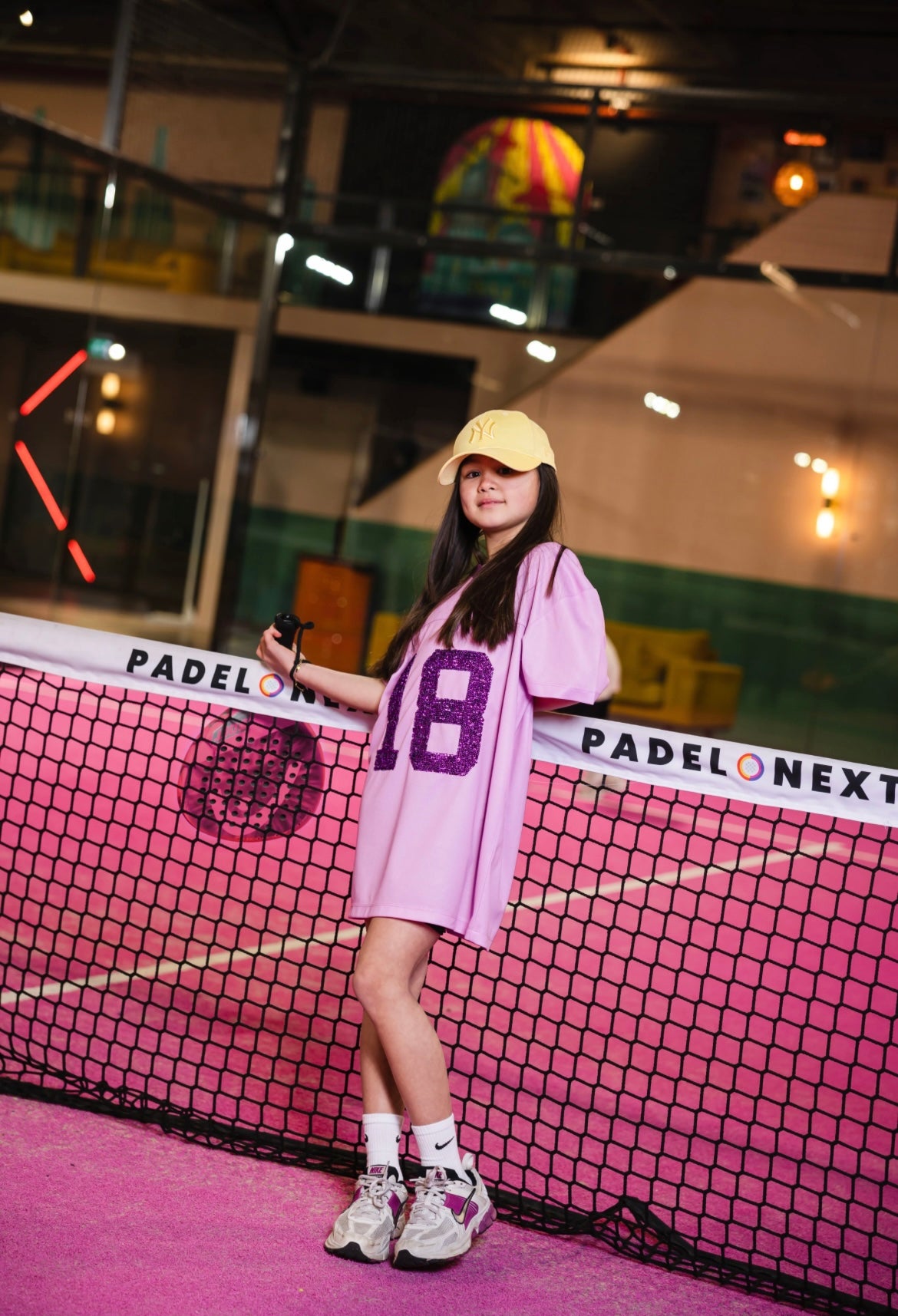 Salty sport tee dress Lilac
