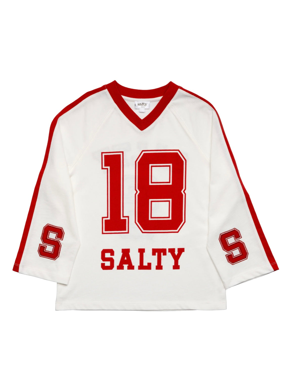 Salty red sports longsleeve