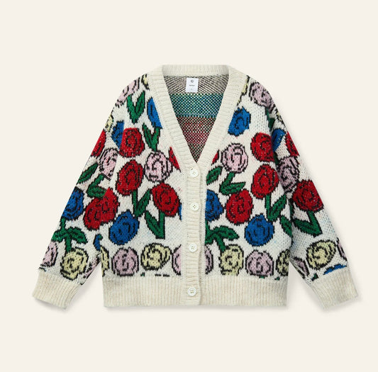 Kukka floral cardigan