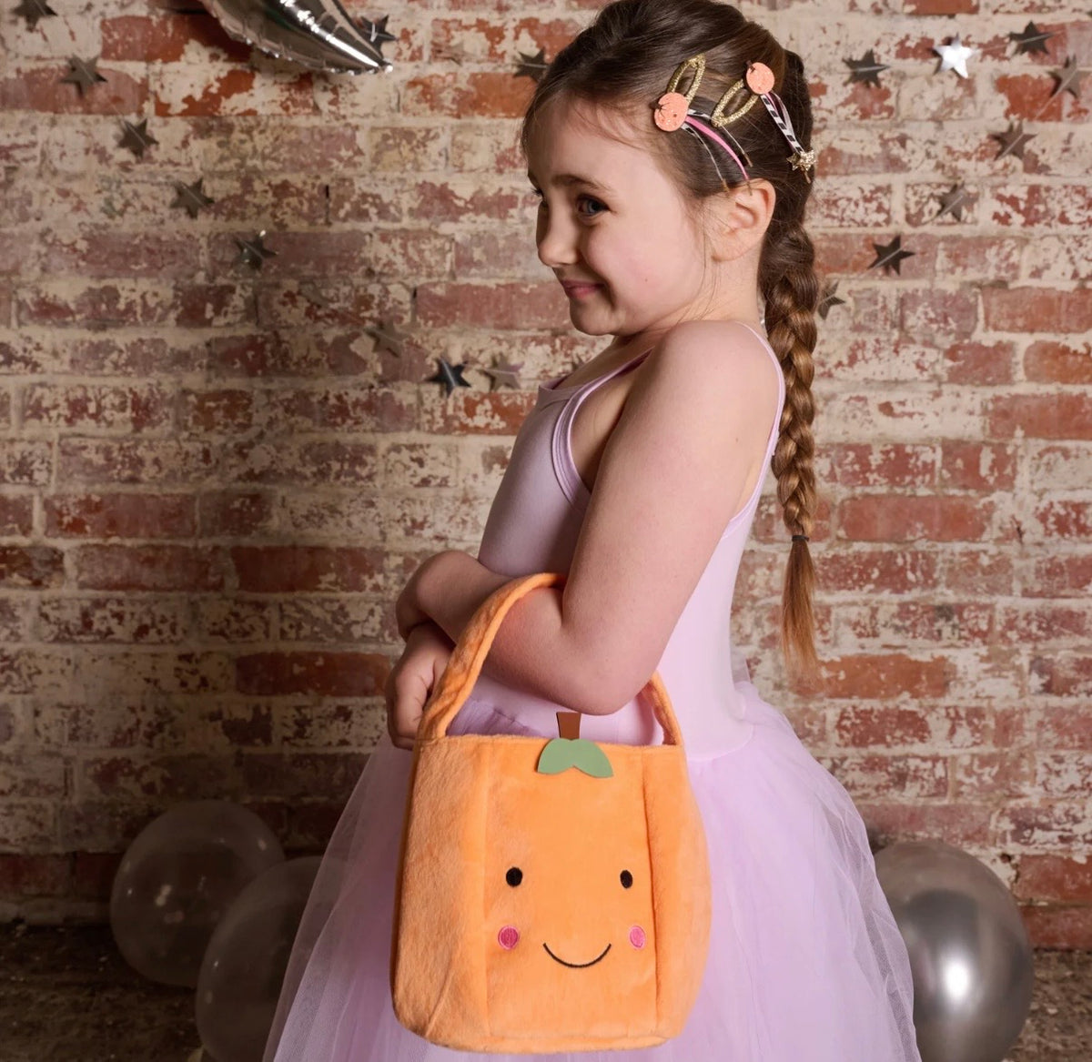 Little pumpkin bucket bag
