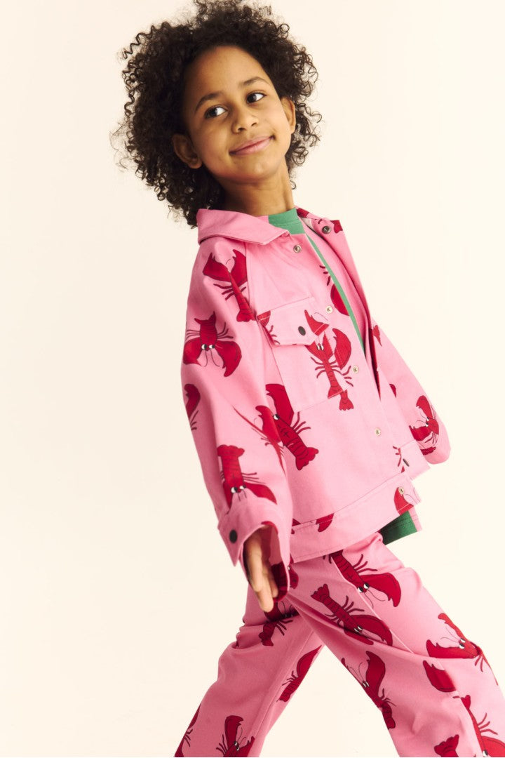 Lobster pink light jacket